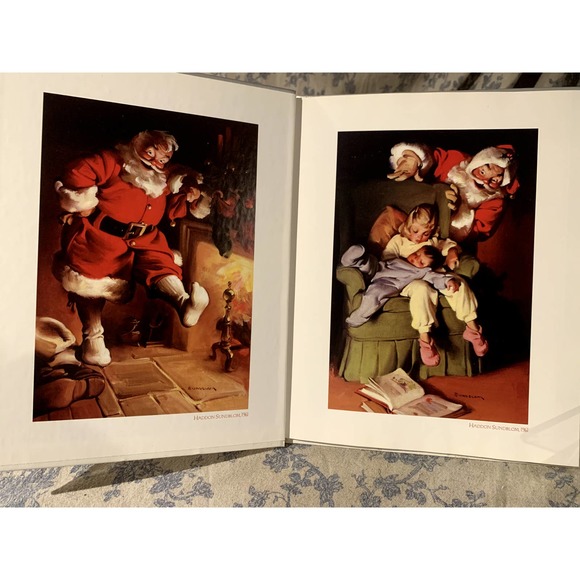 'Twas the Night Before Christmas ft a COCA-COLA Santa Tribute 2001 Hallmark - Picture 4 of 9